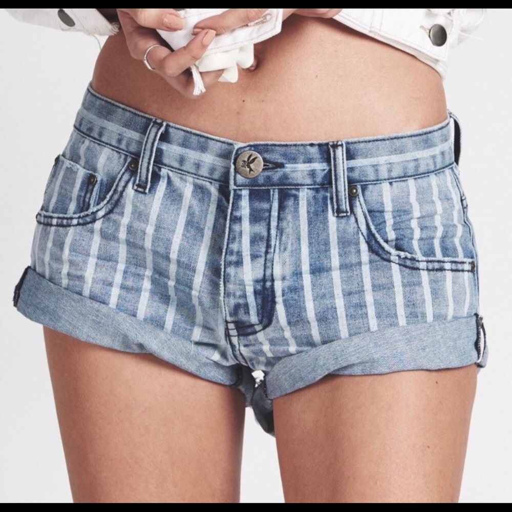 One Teaspoon denim shorts, Bandit style